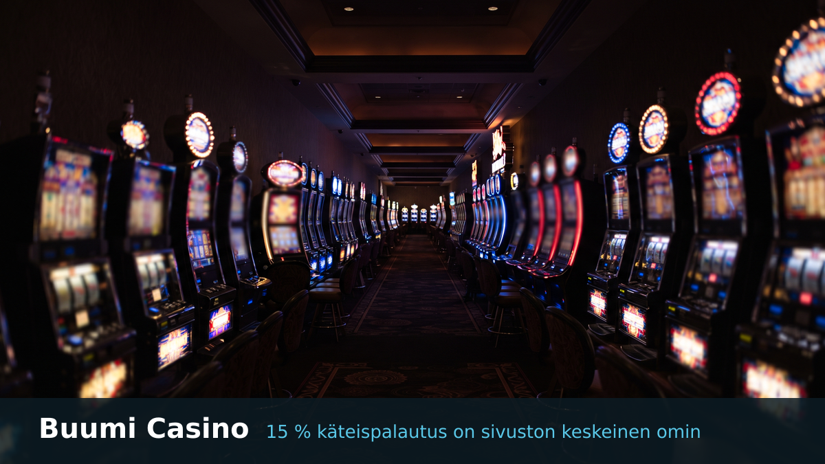 Buumi Casino kasino — tervetuliaisbonus 15 % käteispalautus on sivuston keskeinen omin, maksutavat: Visa, Mastercard, MiFinity, Jeton, Bitcoin