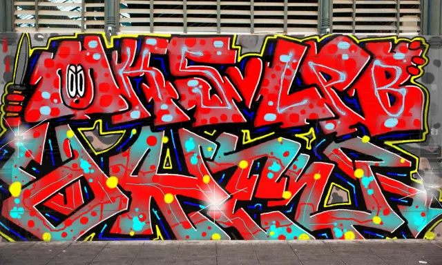 Graffiti artwork by Okeyss