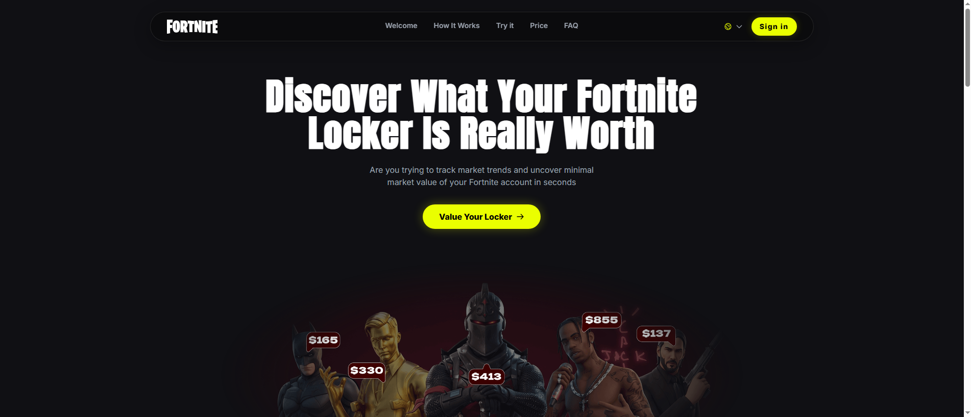 Stored capture of fortnitecalculator.lol