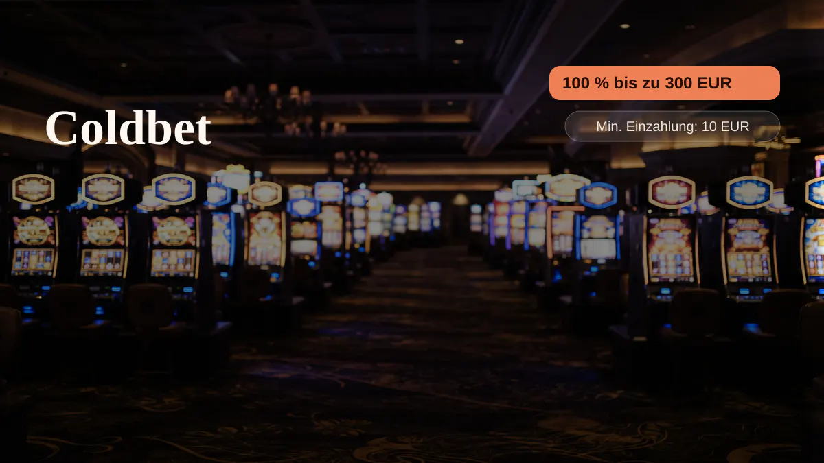 Coldbet Casino — Willkommensbonus 100 % bis zu 300 EUR + 150 FS, Zahlungen: Visa, Mastercard, Skrill, Neteller, Sofort Coldbet Casino — Willkommensbonus 100 % bis zu 300 EUR + 150 FS, Zahlungen: Visa, Mastercard, Skrill, Neteller, Sofort