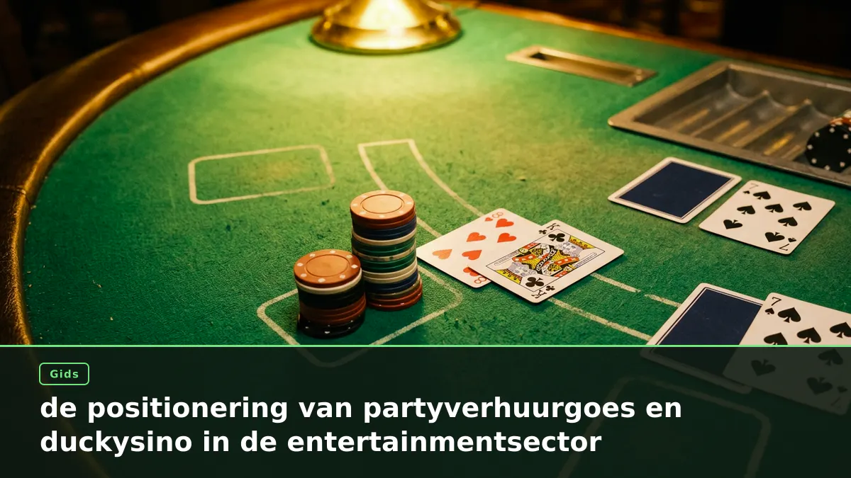 de positionering van partyverhuurgoes en duckysino in de entertainmentsector