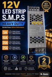 OHRIM 5 AMP SMPS — Ohrim wholesale price 180