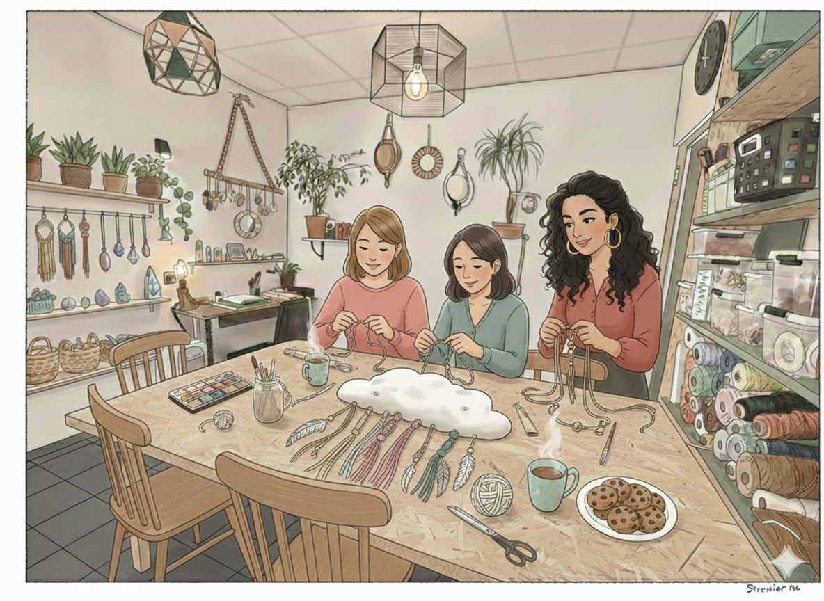 atelier créatif à Ballan-Miré : Nuage de douceur