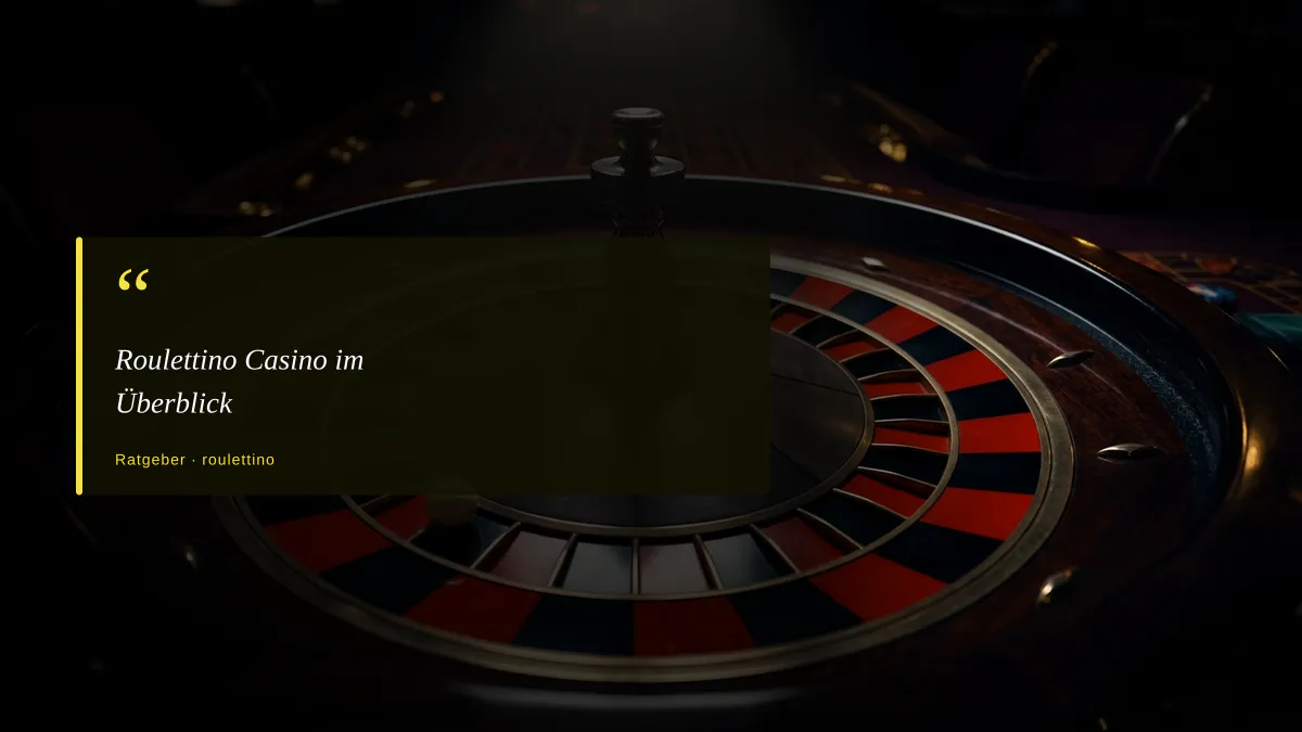 Roulettino Casino im Überblick
