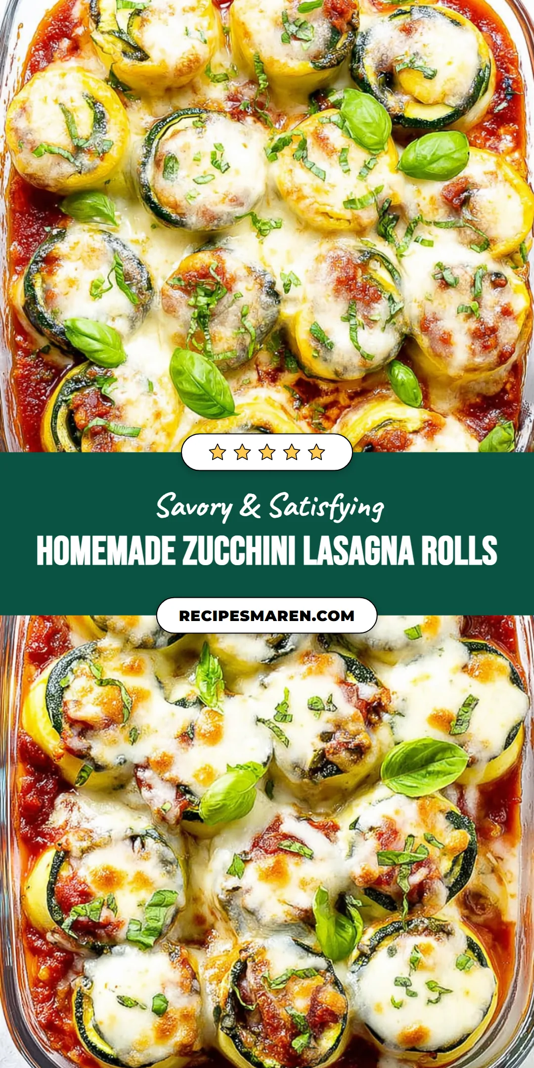 Discover the delicious world of homemade zucchini lasagna rolls with our easy recipe featuring 8 appetizing variations. These savory vegetarian rolls are ideal for anyone looking for a lighter alternative to traditional lasagna. Perfect for weeknight dinners, this dish is not only satisfying but also packed with fresh flavors. Enjoy a delightful combination of zucchini, cheese, and rich tomato sauce that will impress your family and friends. Click for the full recipe.
