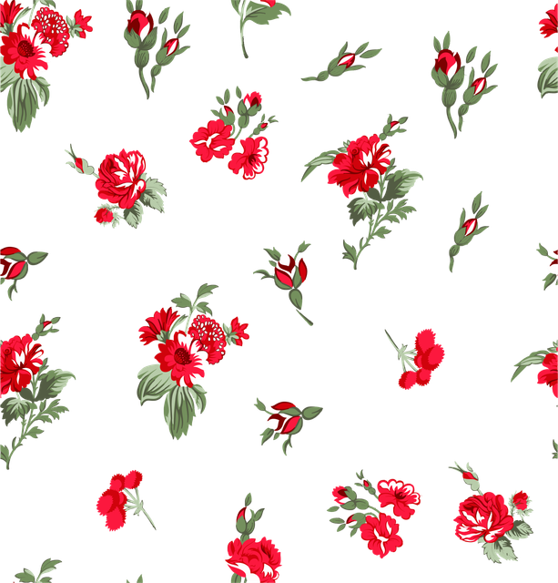 Red Rose Ditsy Floral Seamless Pattern on White Background.png