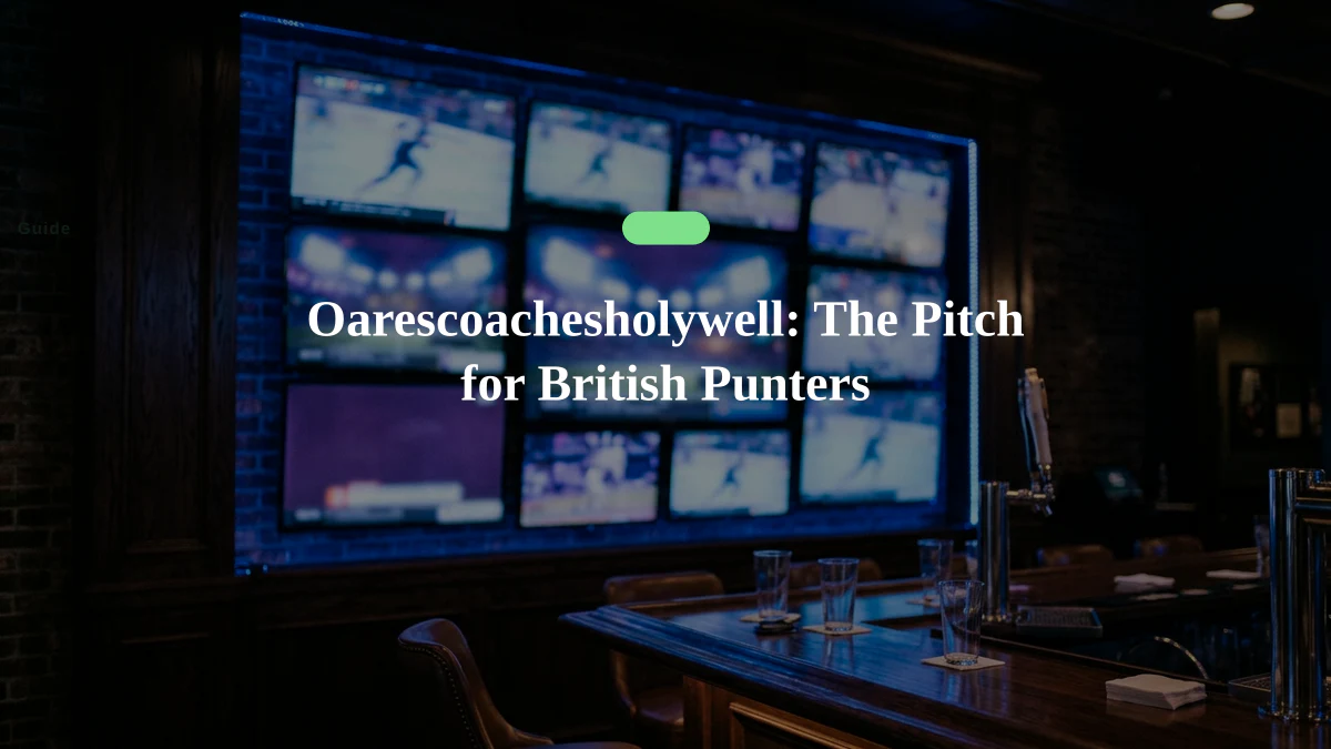 Oarescoachesholywell: The Pitch for British Punters