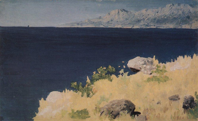 Морской берег Крым 1885 1890