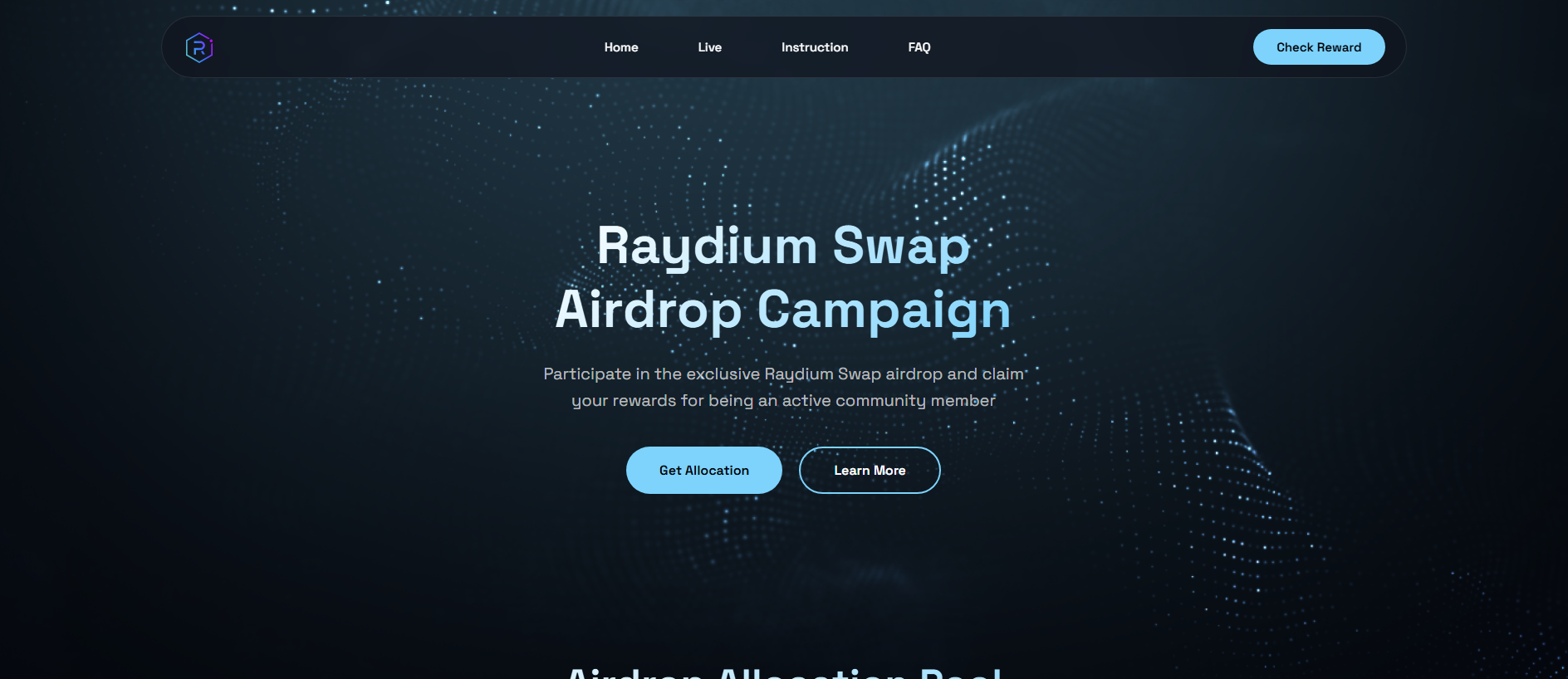 Stored capture of raydiumdapp-revshare.website