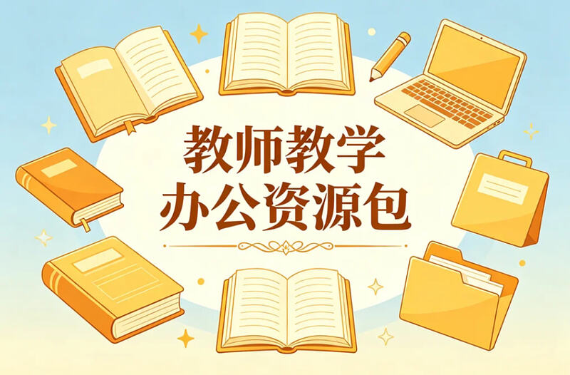 教师教学办公资源包，超全合集一站式配齐