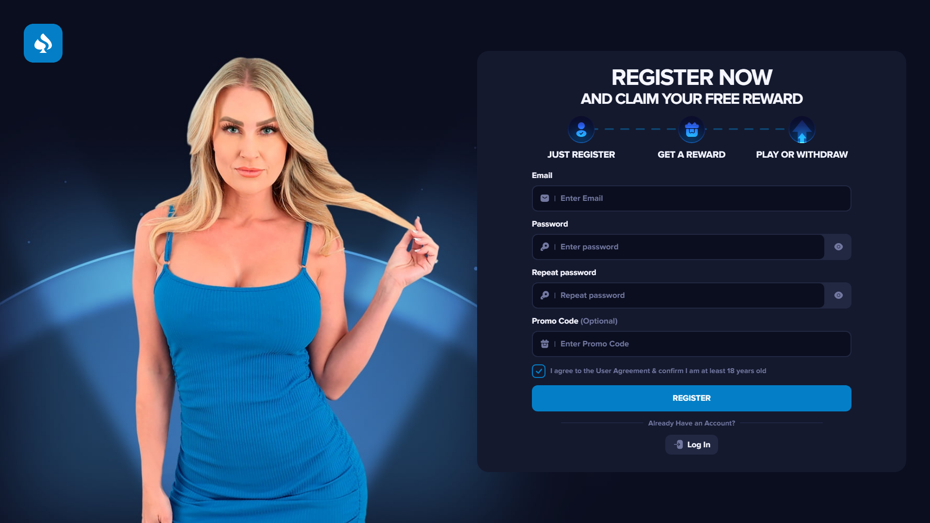 Forensic screenshot of [REDACTED] showing the phishing page layout