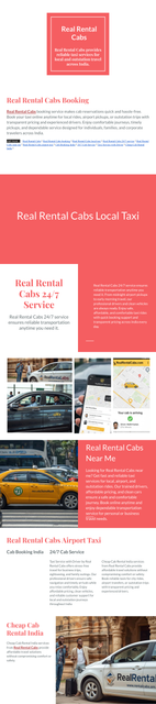 Real Rental Cabs