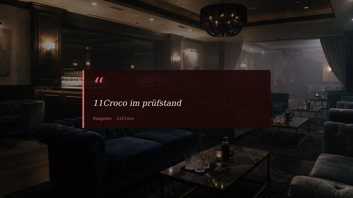 11Croco im prüfstand