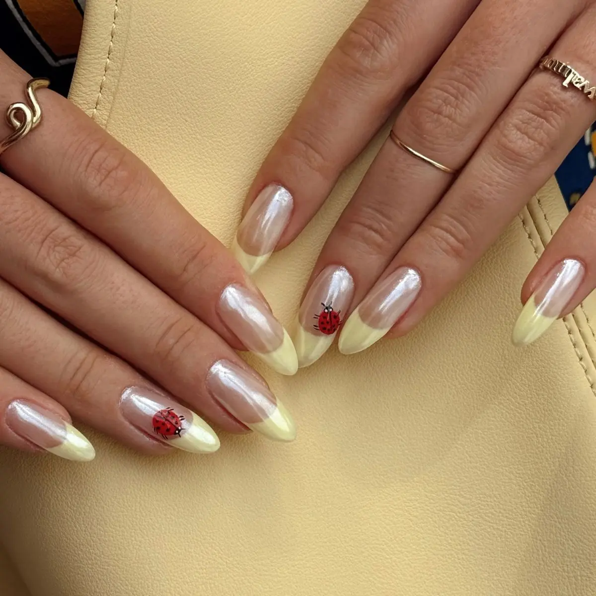 Yellow Chrome Nails Are the Latest Must-Try Trend