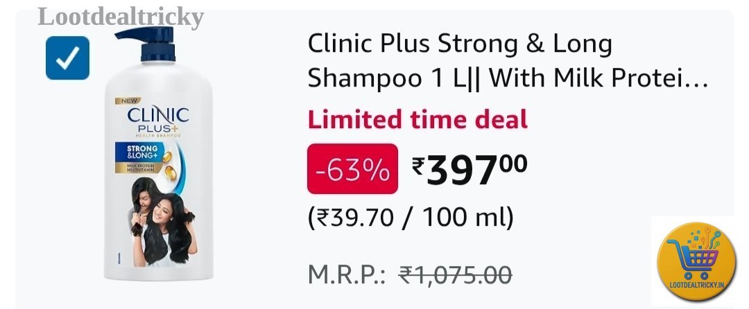 Clinic Plus Shampoo | Top Unbeatable Deal