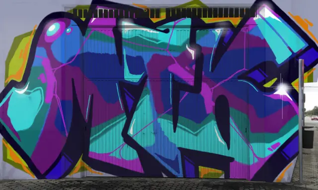 Graffiti artwork by PSYCHO70s