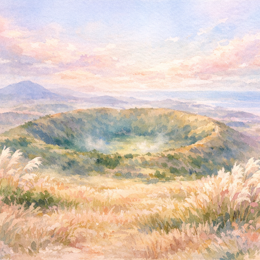 JEJU - SANGUMBURI CRATER 관련 이미지