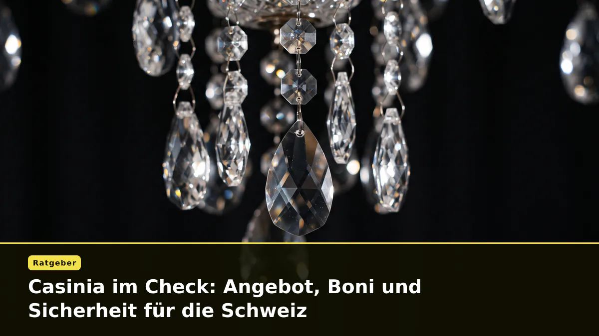 Casinia im Check: Angebot, Boni und Sicherheit für die Schweiz