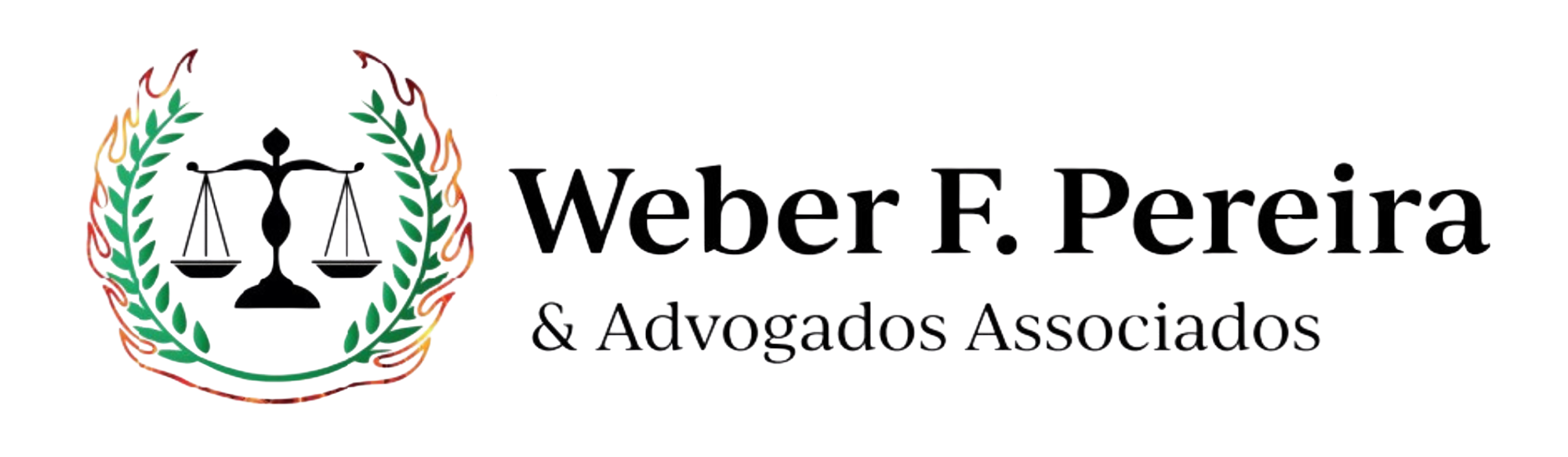 Logomarca Weber F. Pereira & Advogados Associados
