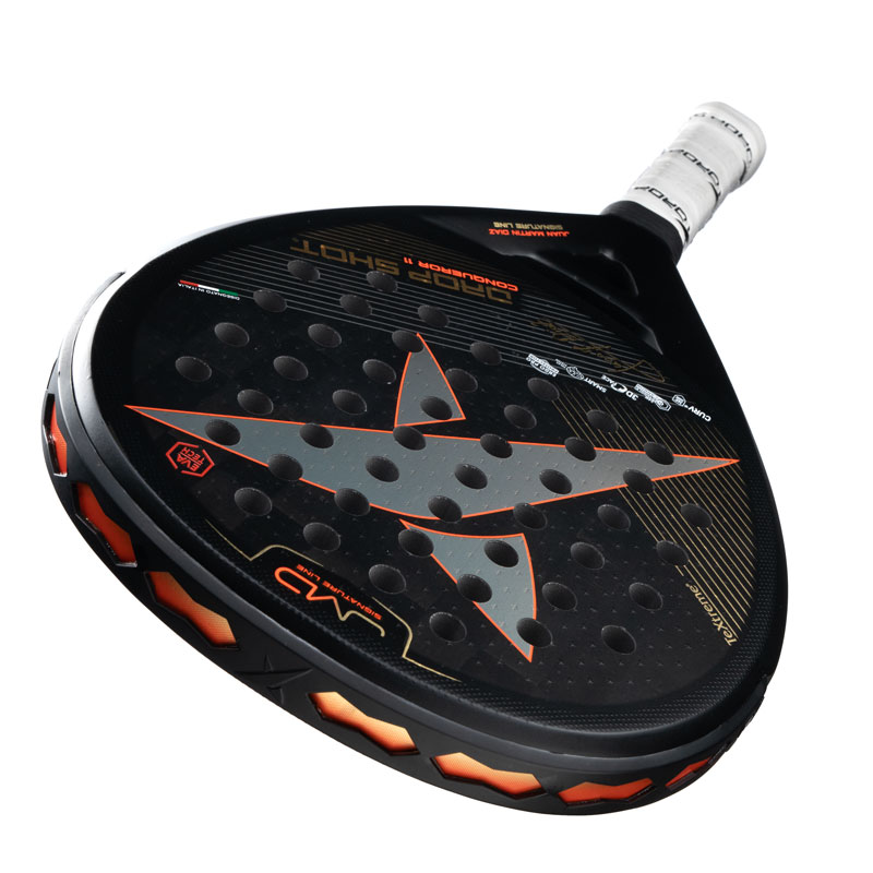 Drop Shot JMD Conqueror 11, 24K Carbon Fiber Padel Racket — view 3