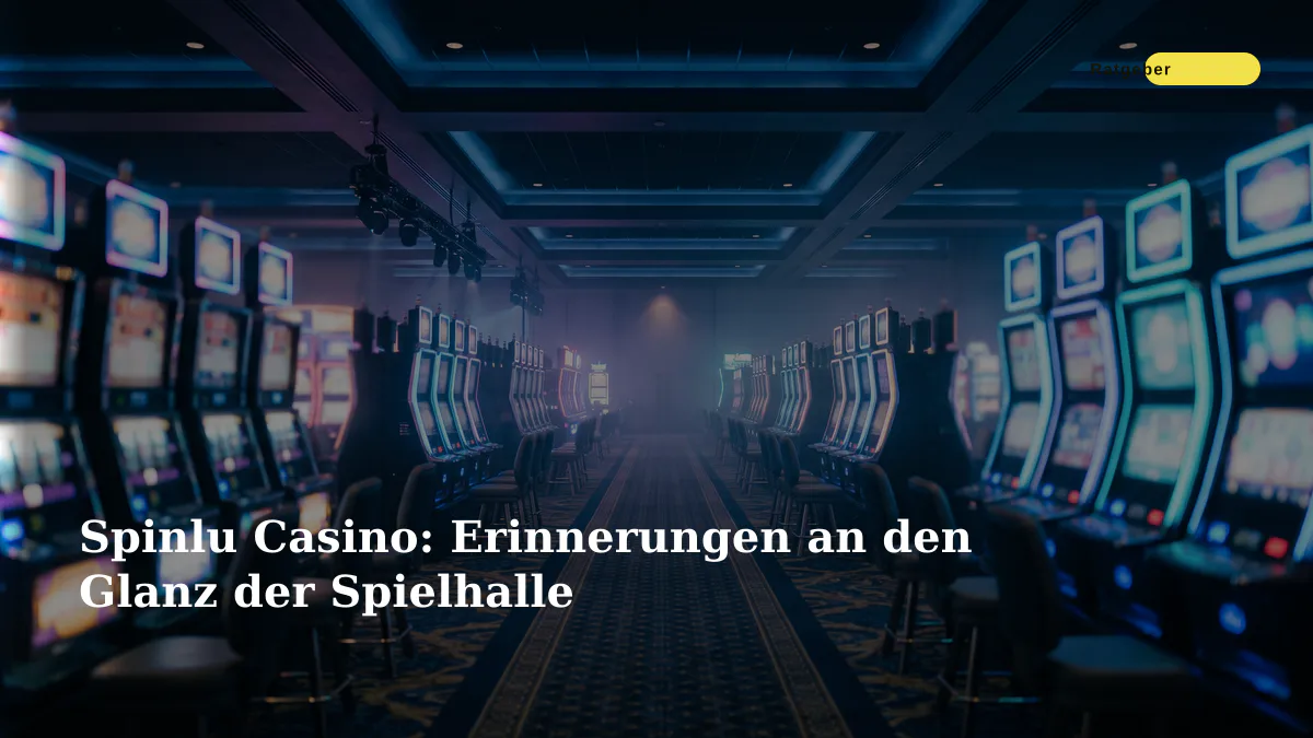 Spinlu Casino: Erinnerungen an den Glanz der Spielhalle
