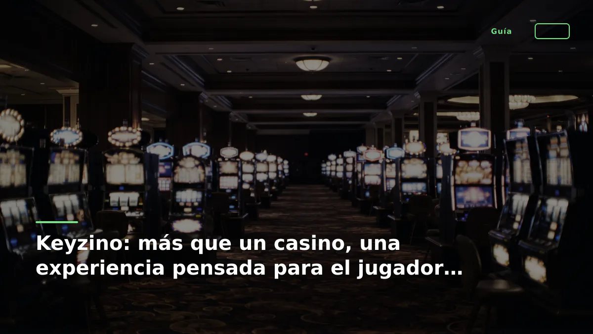 Keyzino: más que un casino, una experiencia pensada para el jugador español