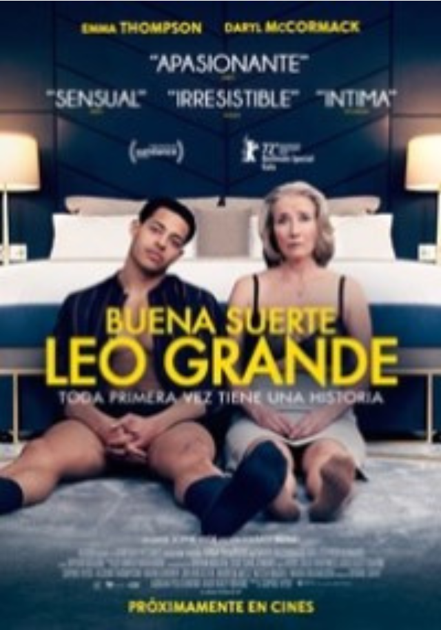 Póster de Buena suerte, Leo Grande