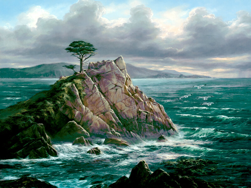 Lone Cypress