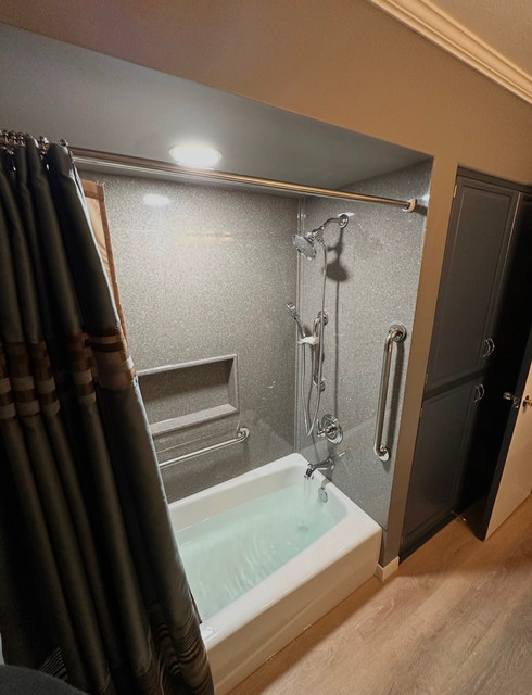 Accessible Bath Solutions completed bathroom project