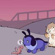 Beetle + Puffball