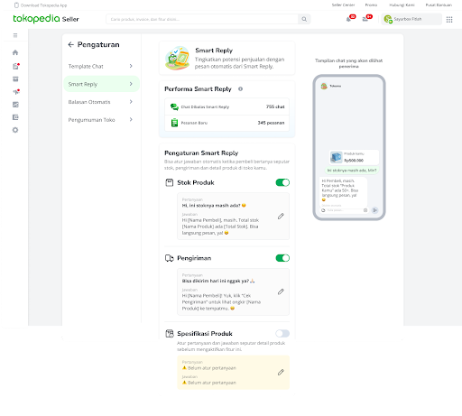 Apa itu Smart Reply? | Tokopedia Care