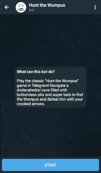Playing via Telegram bot