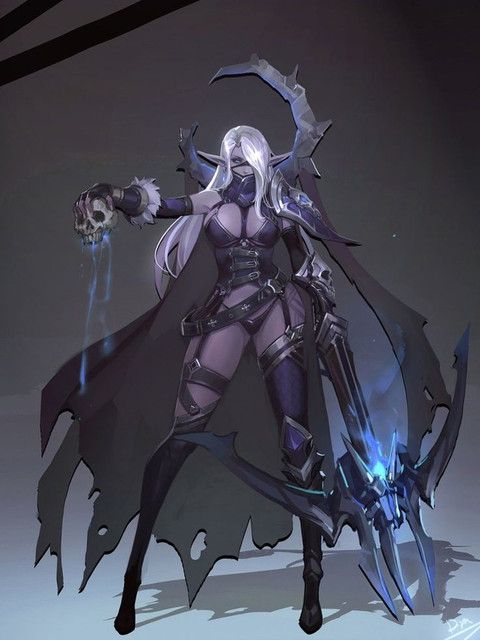 drow necromancer