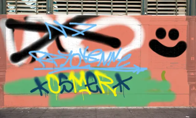Graffiti artwork by Kazyy12