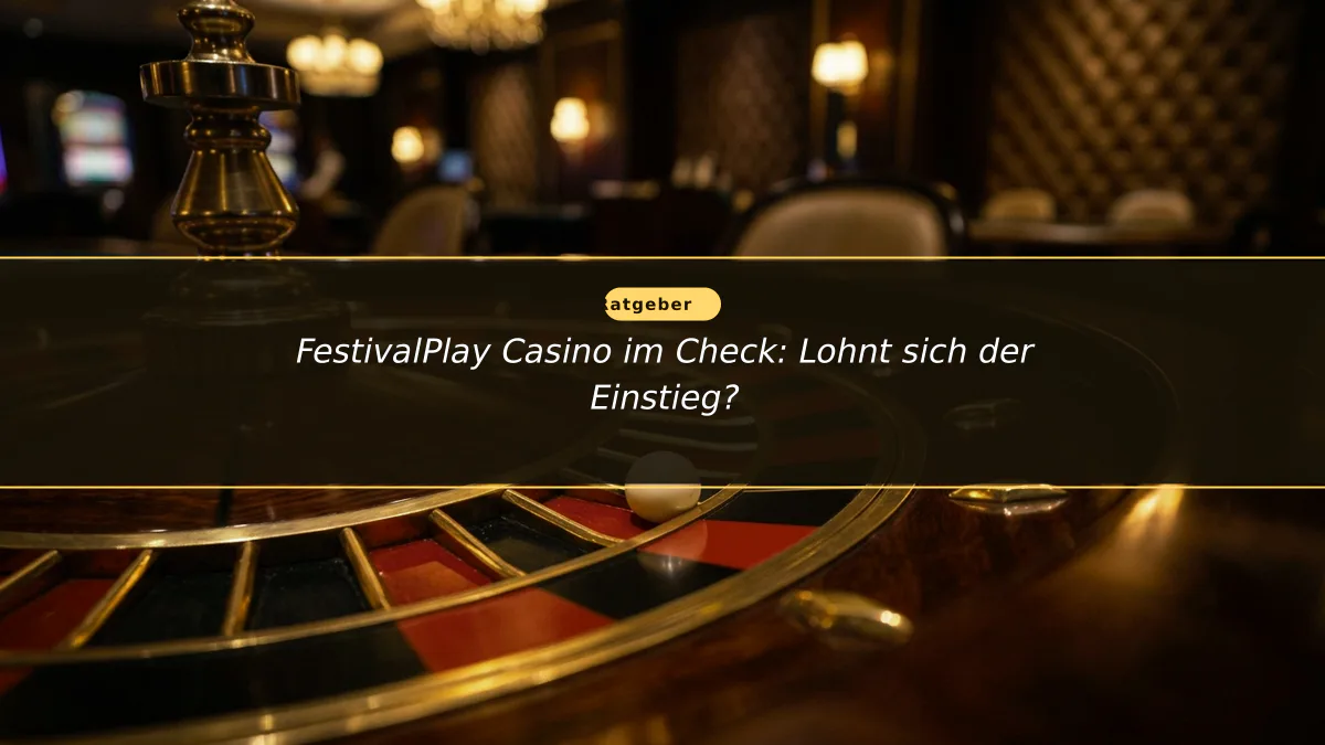 FestivalPlay Casino im Check: Lohnt sich der Einstieg?