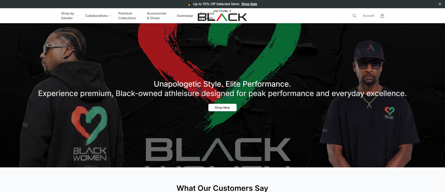 Stored capture of activelyblackonline.shop