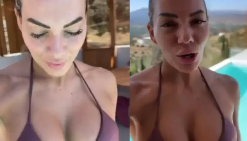 Το εντυπωσιακό VIDEO της Μαλέσκου με το μικροσκοπικό μαγιό!