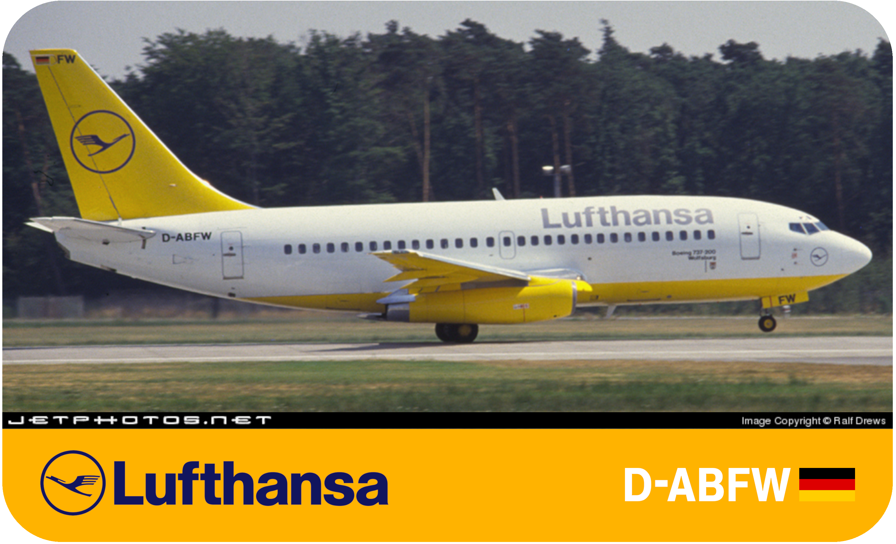 IXEG B737-300 *** Lufthansa D-ABFW [fictional] *** - IXEG 737 - X