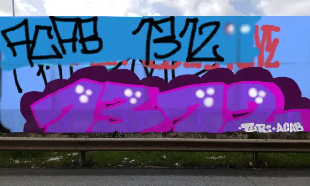 Graffiti artwork by JJ06
