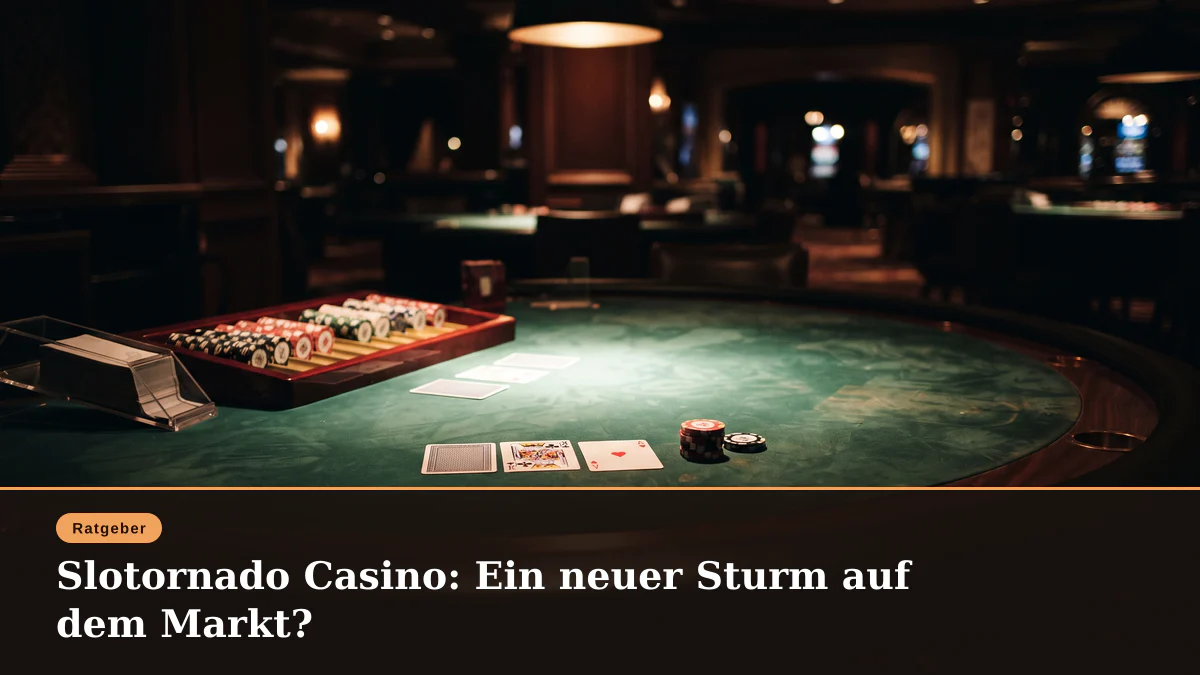 Slotornado Casino: Ein neuer Sturm auf dem Markt?