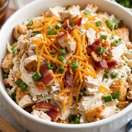 Ranch Dressing Bacon Chicken Salad