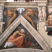 The ceiling (detail)