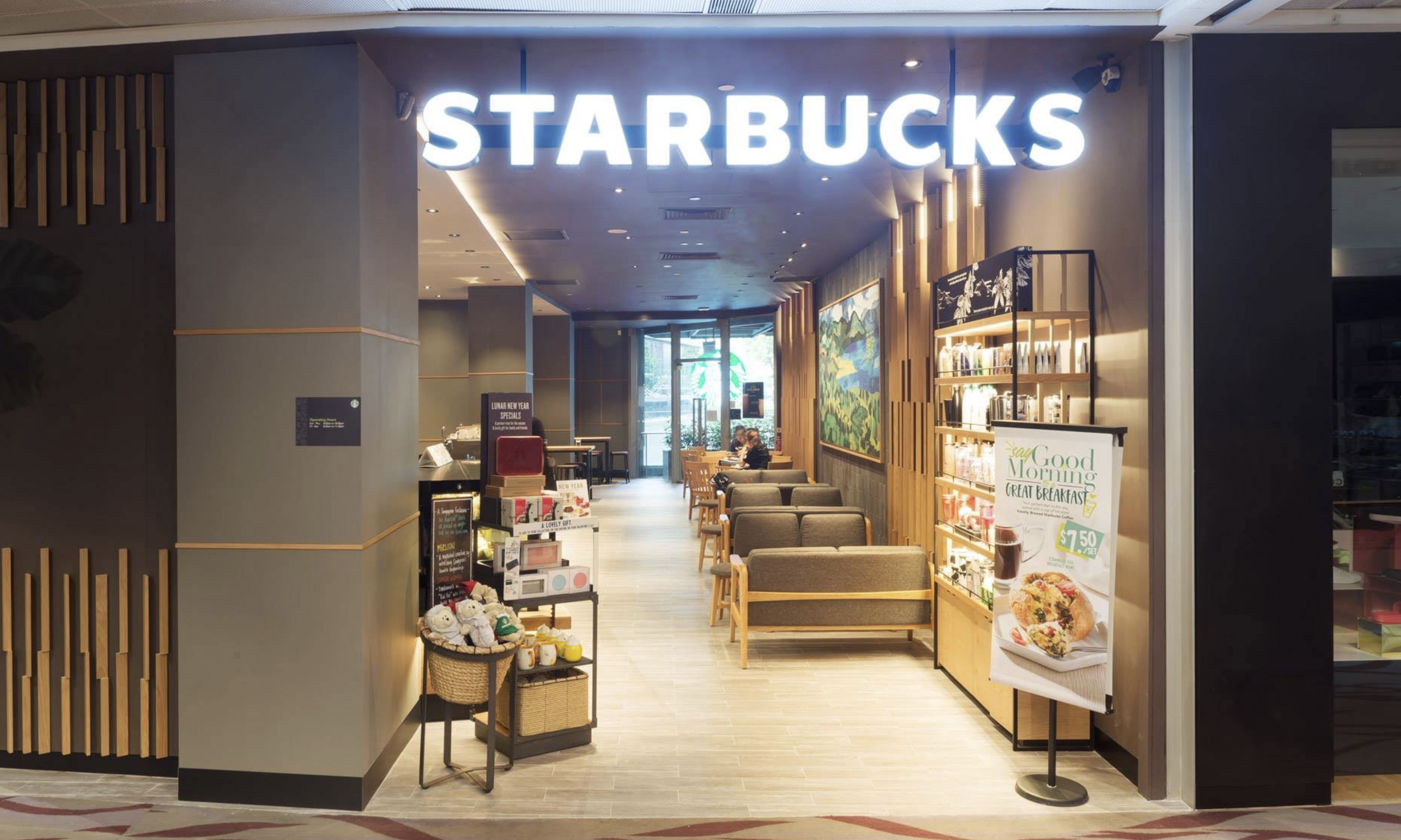 Starbucks coffeehouse at 313@Somerset