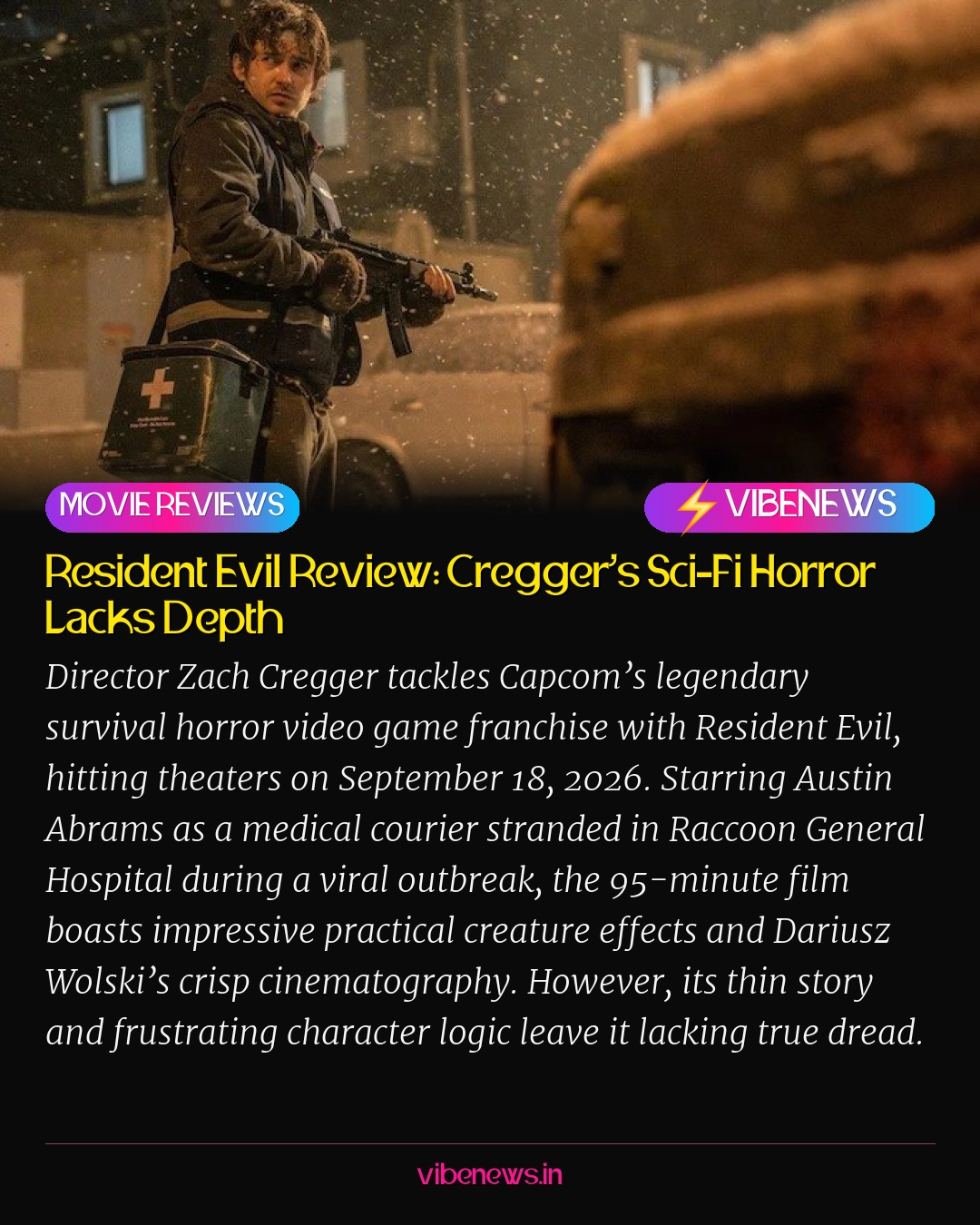 Resident Evil Review: Cregger’s Sci-Fi Horror Lacks Depth