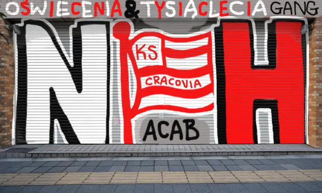 Graffiti artwork by CracoviaPany
