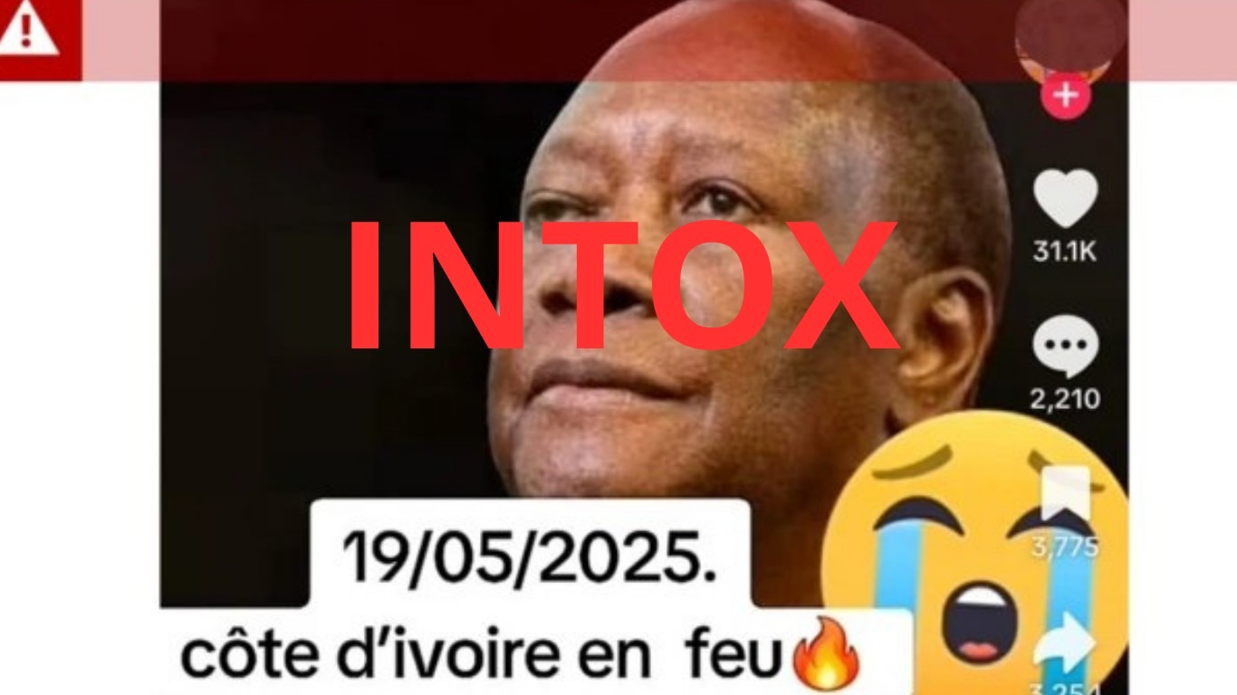 Illustration - Côte d'Ivoire : la BBC dévoile la « machine à intox » du faux coup d'État, deepfake TikTok, influenceurs panafricanistes du Nigeria au Kenya et traçage jusqu'à Harouna Sawadogo au Burkina Faso