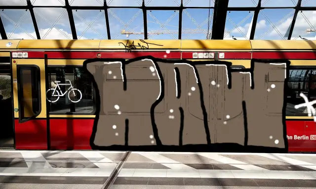 Graffiti artwork by kaw