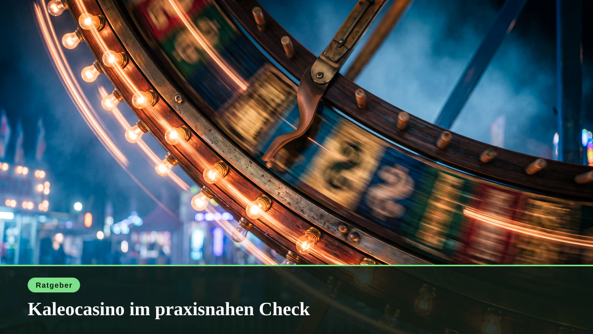 Kaleocasino im praxisnahen Check