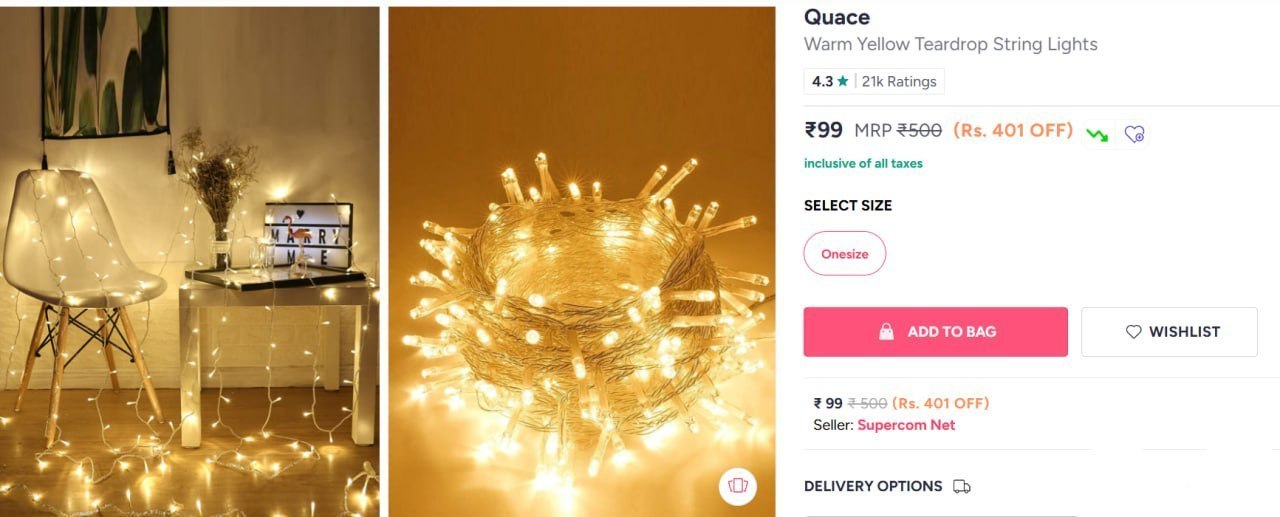 Quace String Lights – Huge Discount Get 70% OFF Today Quace String Lights – Huge Discount Get 70% OFF Today