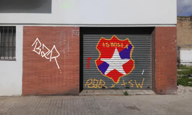 Graffiti artwork by BZR
